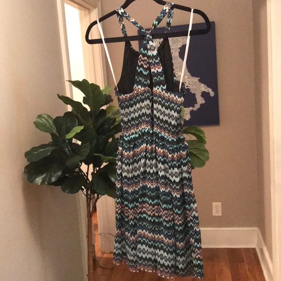 Forever 21 patterned mini dress - Picture 4 of 5